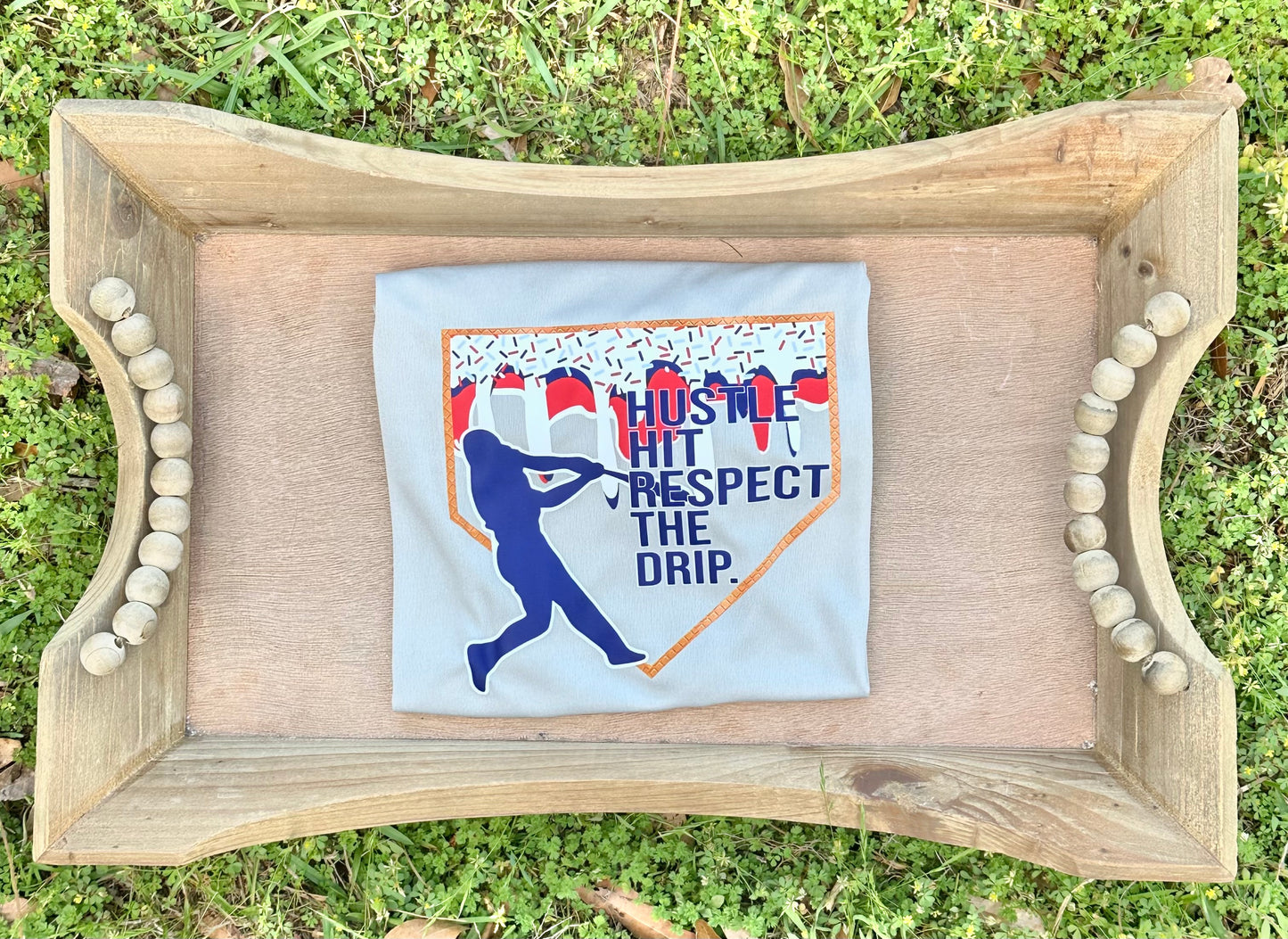 “Hustle Hit Respect the Drip” Dri-fit T-shirt