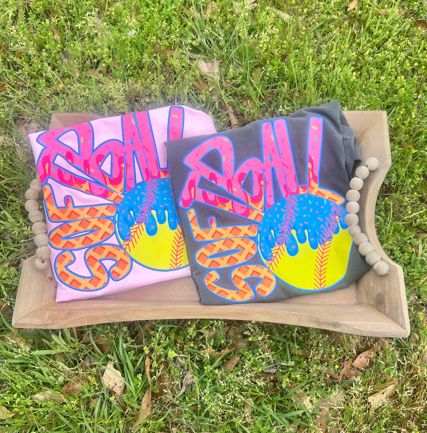 Softball Drip T-shirt