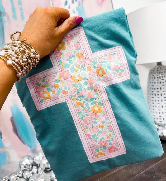 Floral Cross