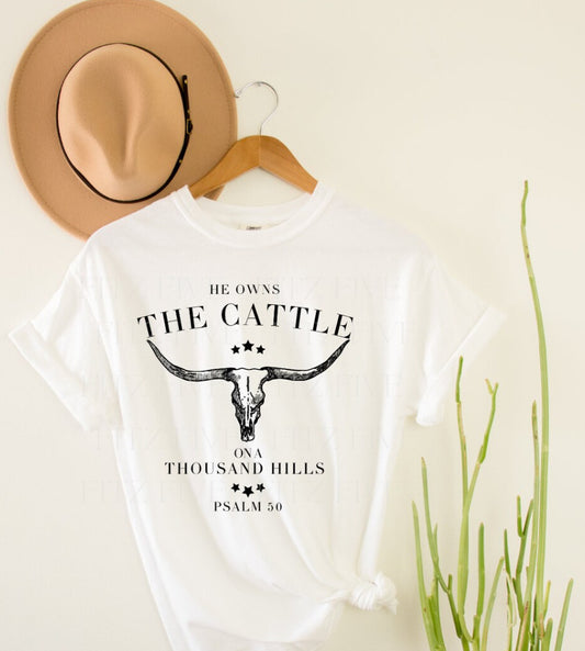 “He Owns The Cattle” T-Shirt