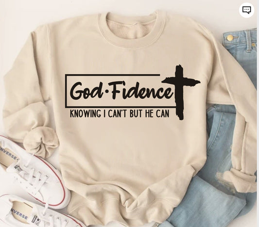 “God•Fidence” Sweatshirt